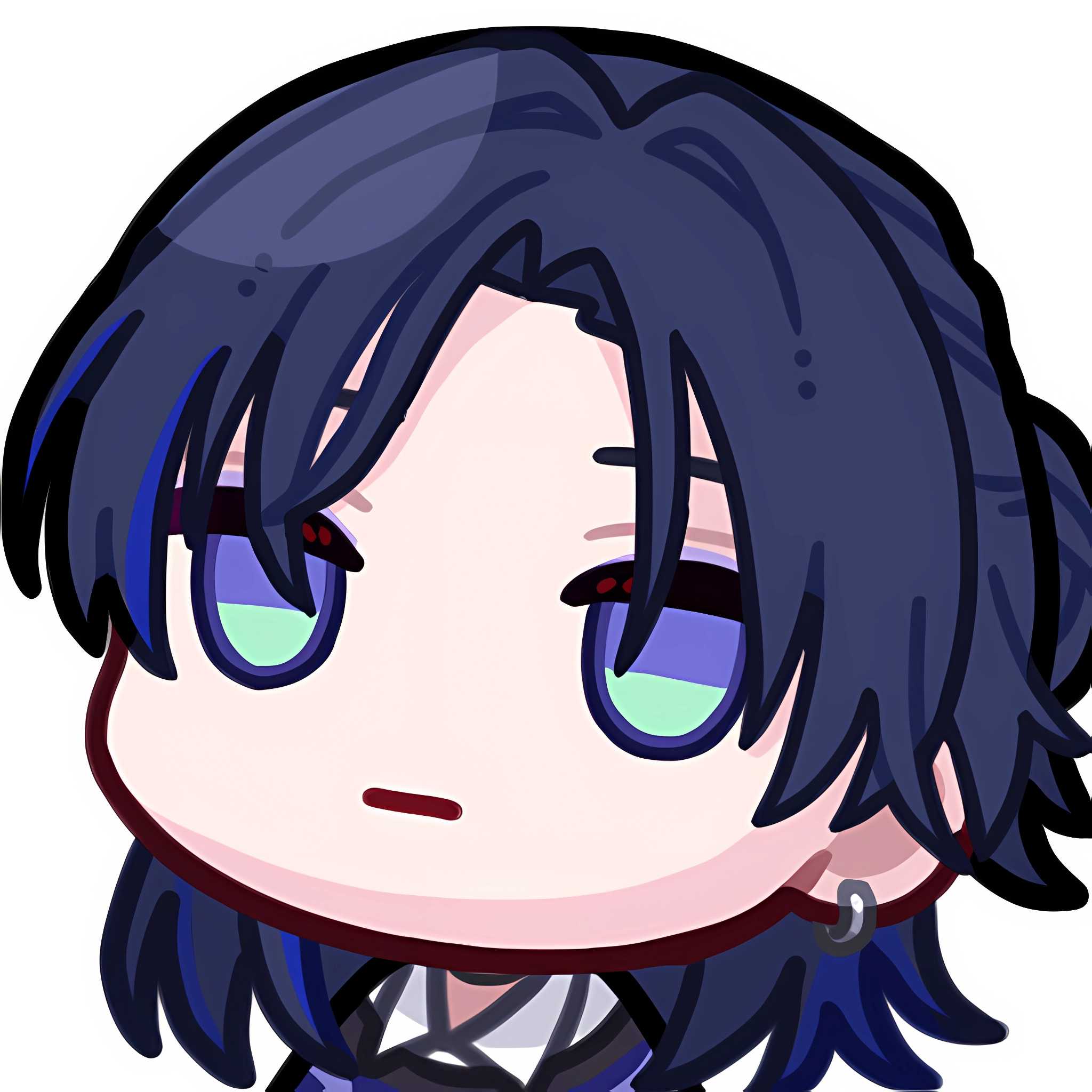 花笼翼💙 にじさんじ 自截自修 | 花籠つばさ生日快乐🎂生贺🎁tbs的表情