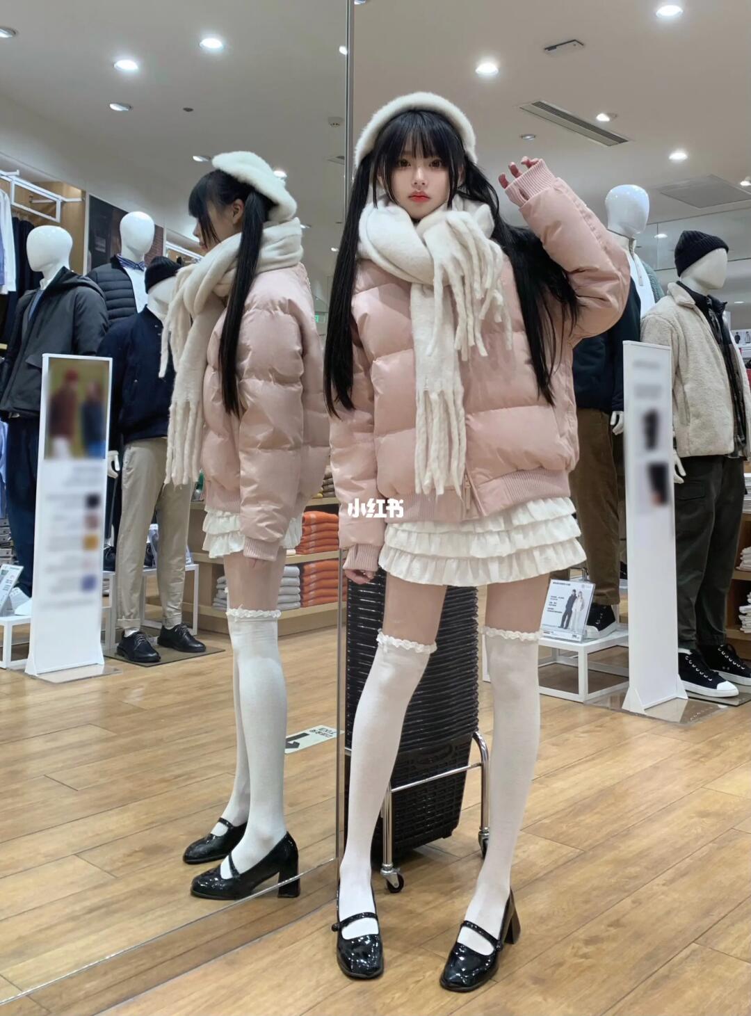 好像一个小雪人⛄️