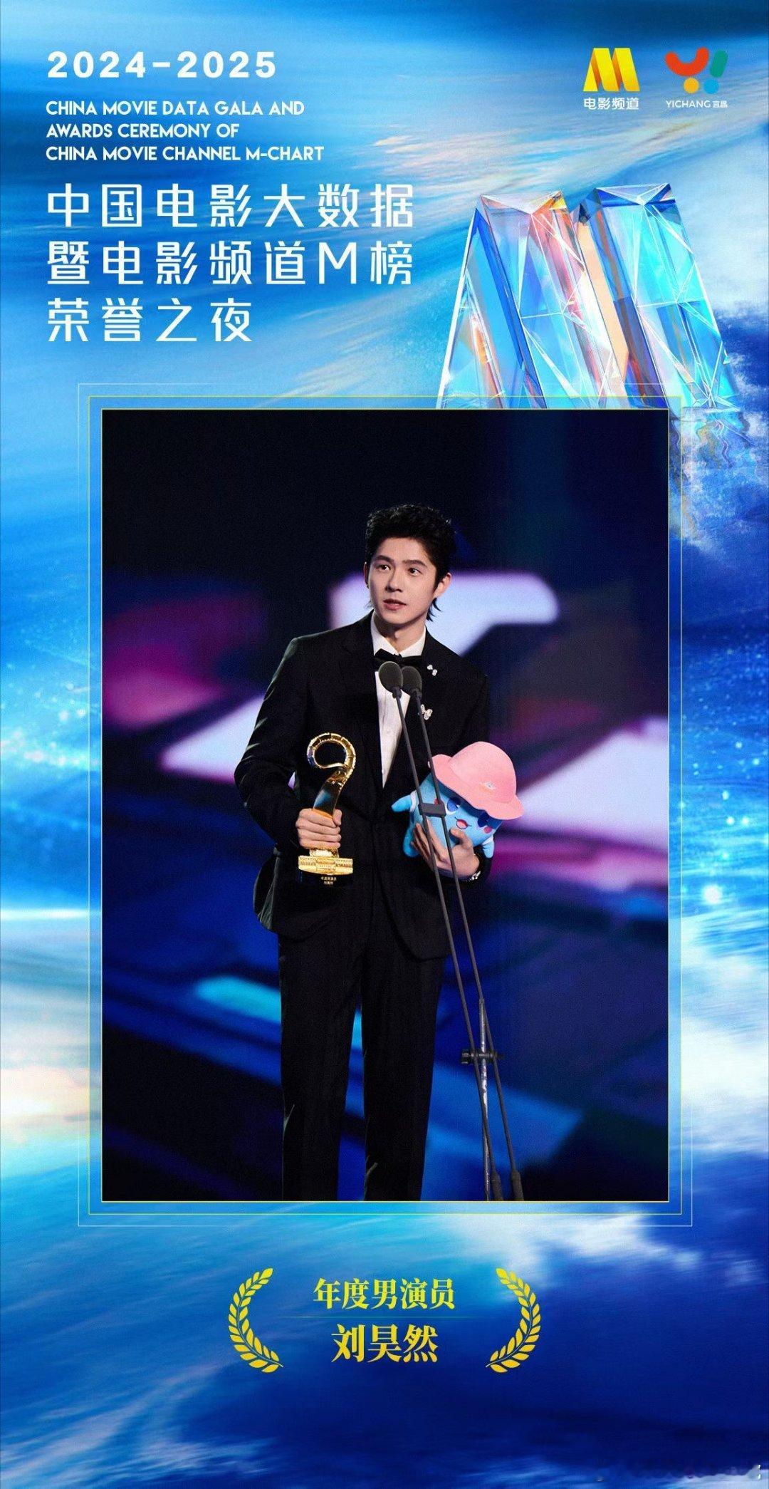 刘昊然 目前正在拍摄《海岛舒服日志》，抽空来 CCTV6电影频道 参加，2025