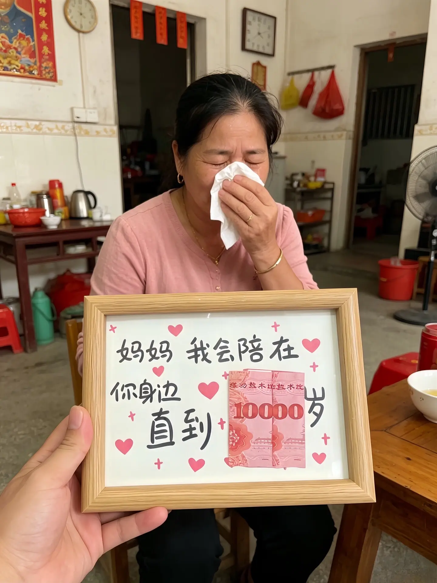 下周就是母亲节了 妈妈嘴上说着不要，但是眼里心里都是期待啊