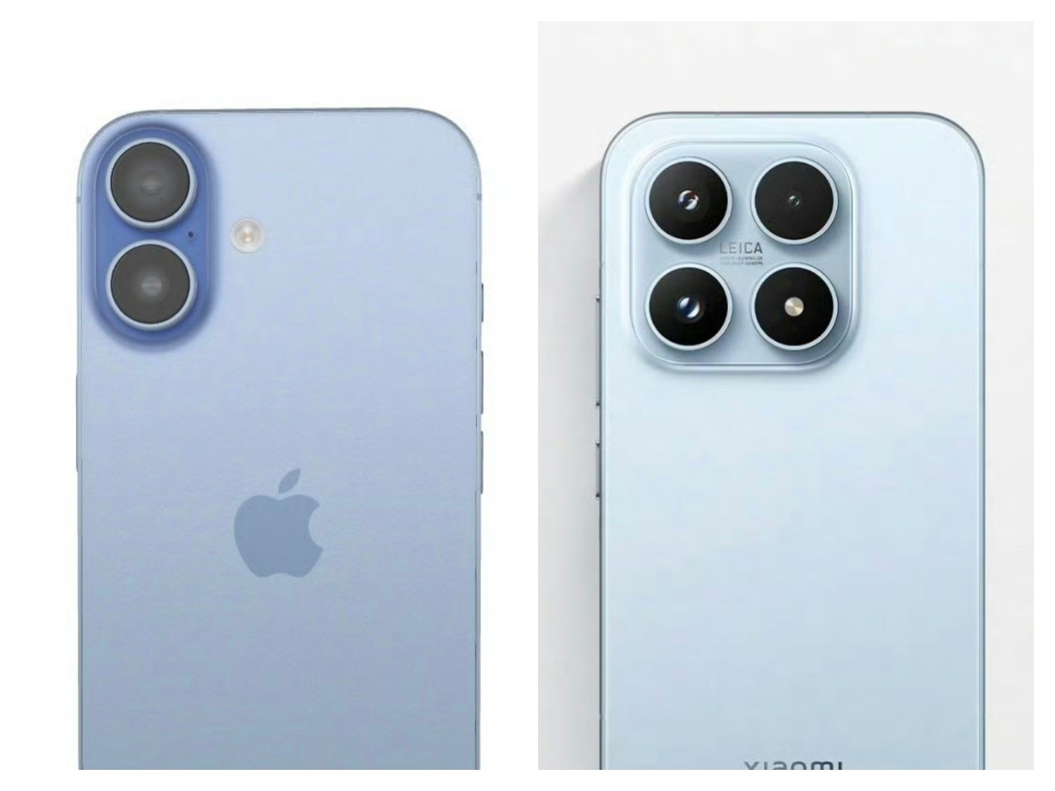 小米17标准版和iPhone 17标准版，单论上手手感，你更pick哪个？小米1