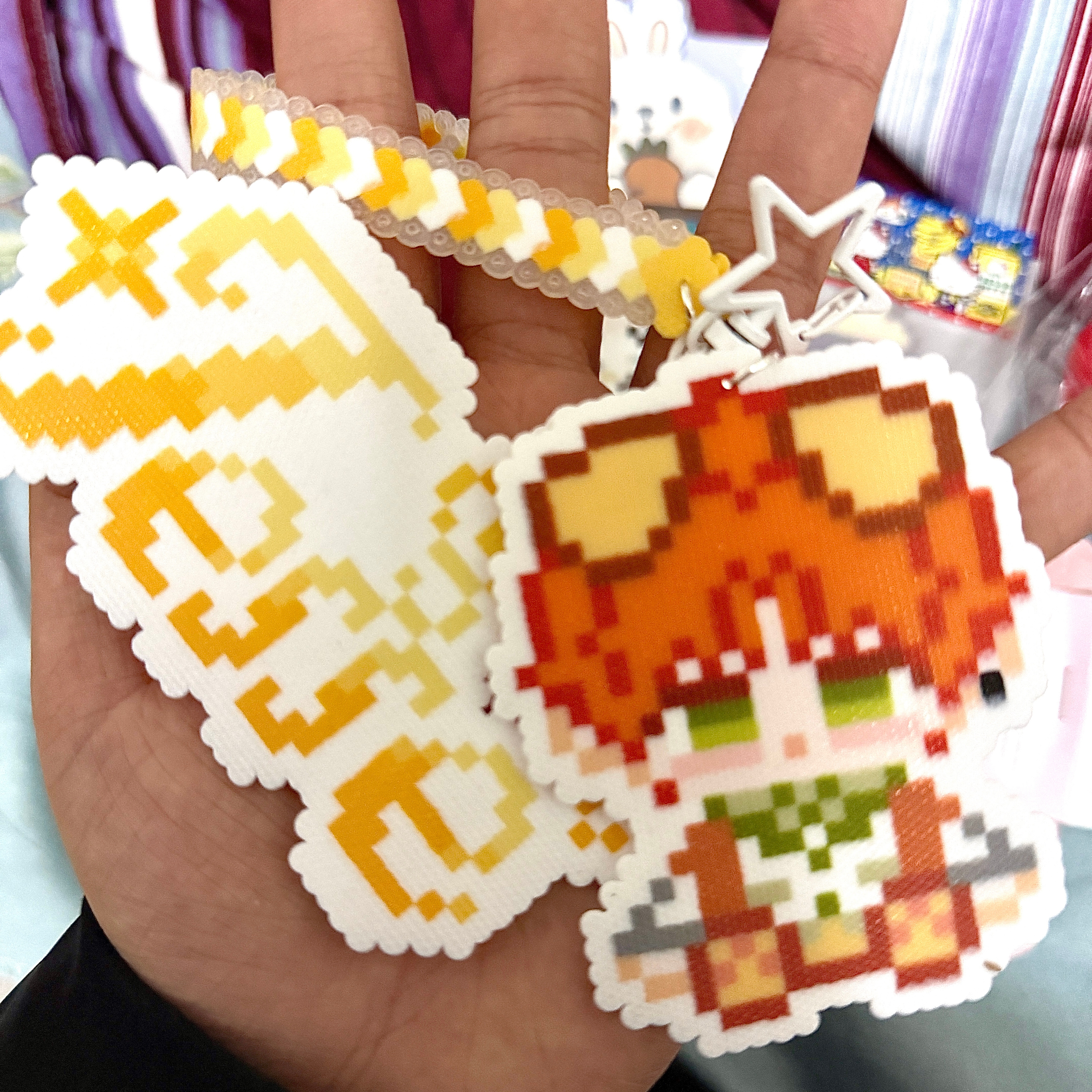 啊啊啊玩的很好的朋友给我做的 这个夏鸣星我还不知道！居然偷偷给我做了个汤圆太可爱