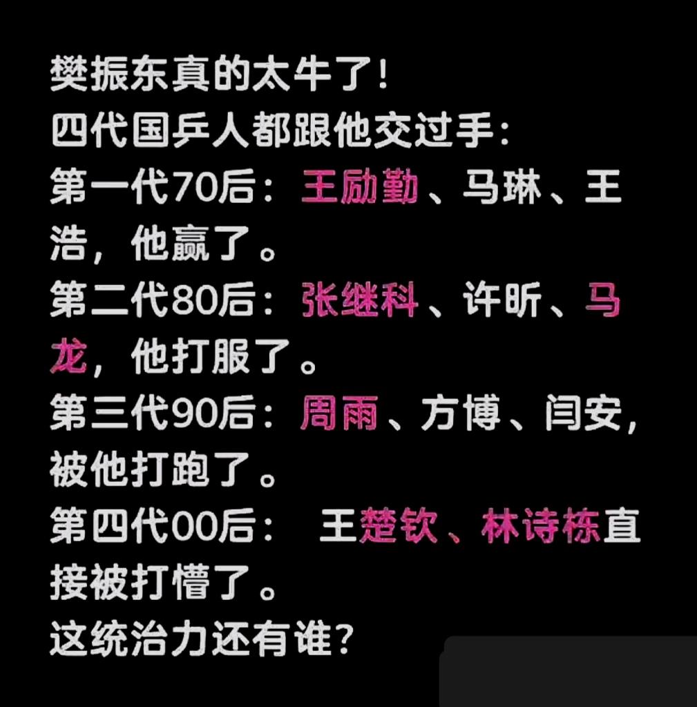 地表最强乒乓球🏓运动员樊振东