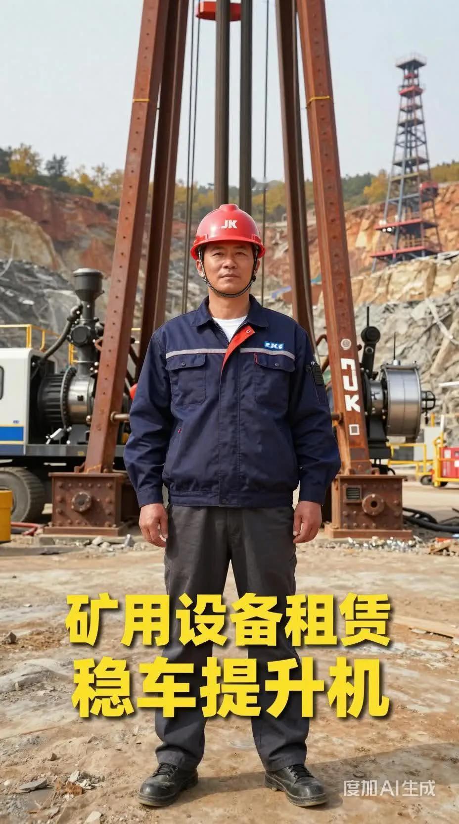 矿用提升绞车、凿井稳车对外租赁！
现有JK系列矿用提升机、JZ系列凿井稳车出租，