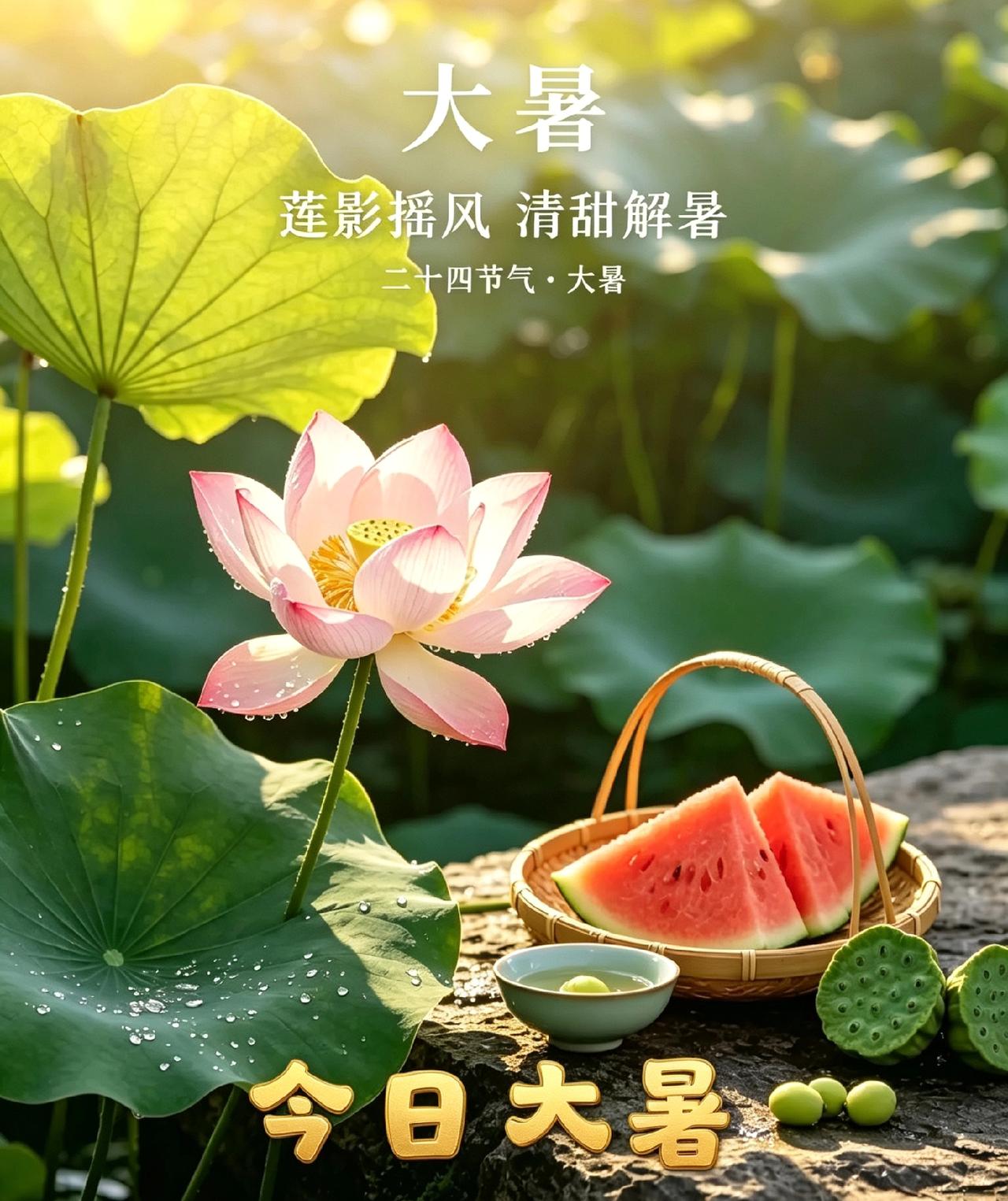 今天是大暑icon，古老话说”小暑icon大暑，有食懒煮”，意思是今天天气是一年