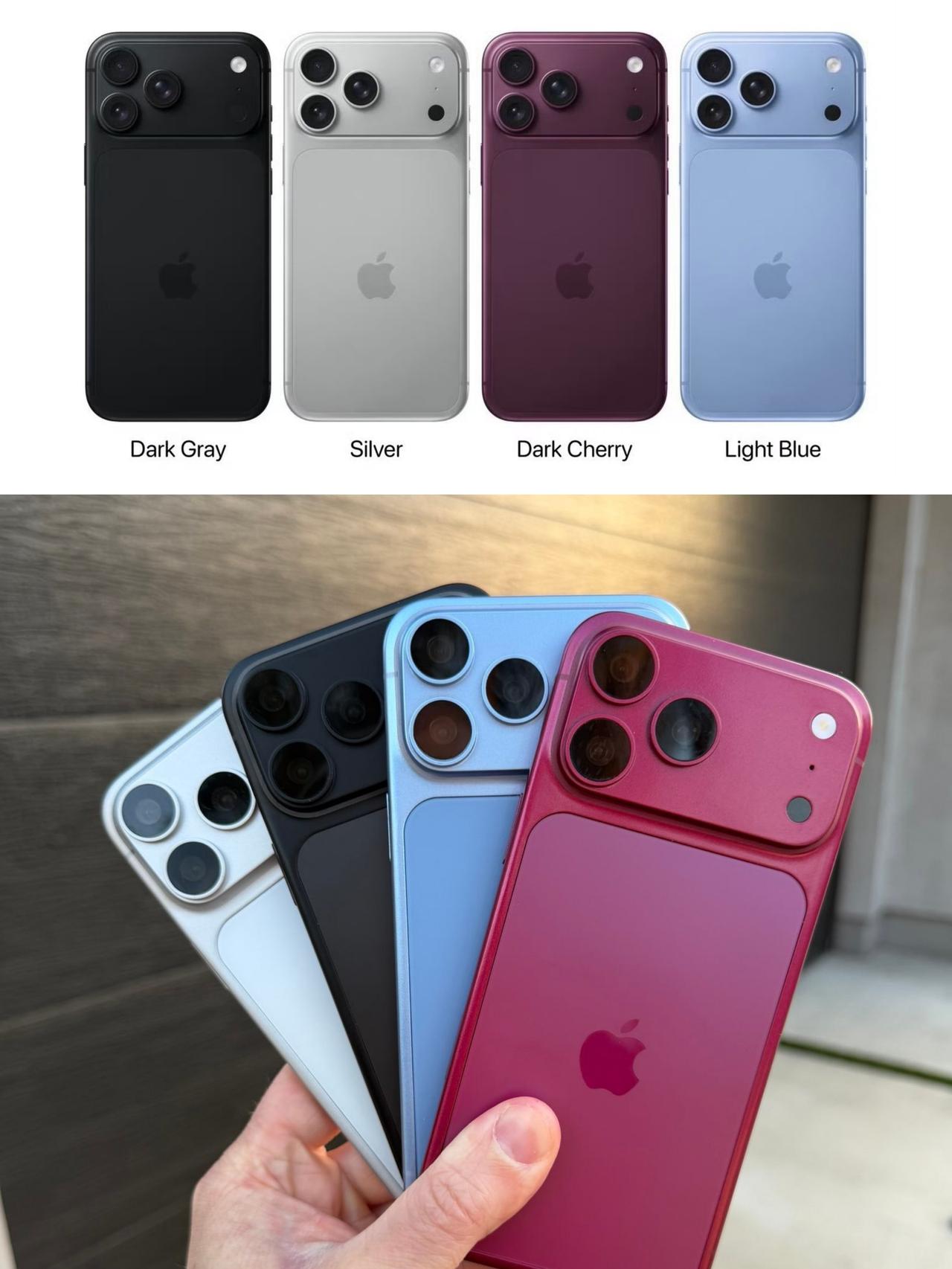 听说iPhone18pro要涨价？今年的配色有点...

天塌了😭听说iPho