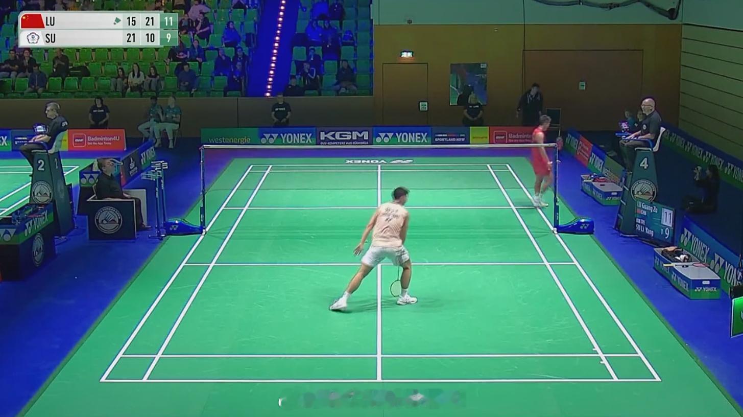 男单 1/16赛 陆光祖(7) 15-21 21-10 11-9 苏力扬！！20