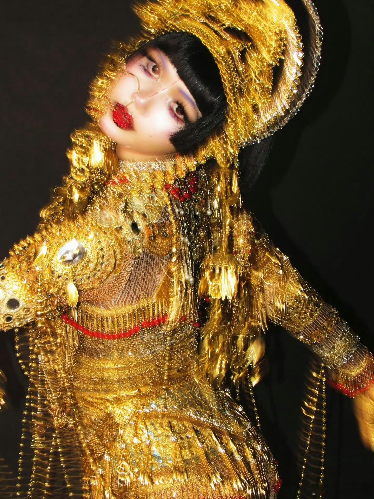 Lisa万圣节cos吉巴罗女妖： ​​​