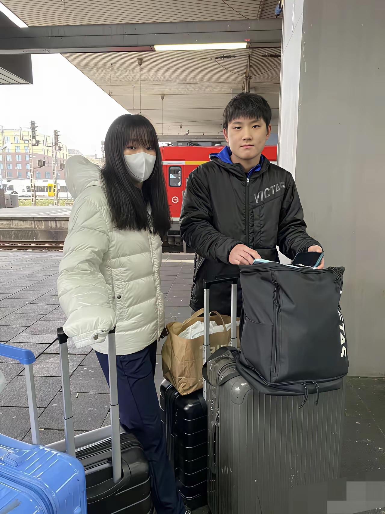 张本兄妹目前排名世界前列，大家都看到兄妹俩一年到头奔赴世界各地打比赛，大小赛不休