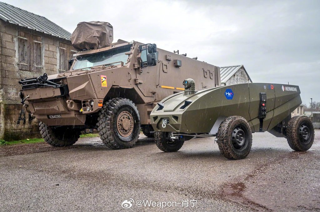 烽火问鼎计划每天认识一件兵器 法国陆军表示，其正在测试“郝敏”氢动力无人地面车辆