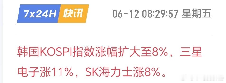 川子几句话韩国股指又给干熔断了