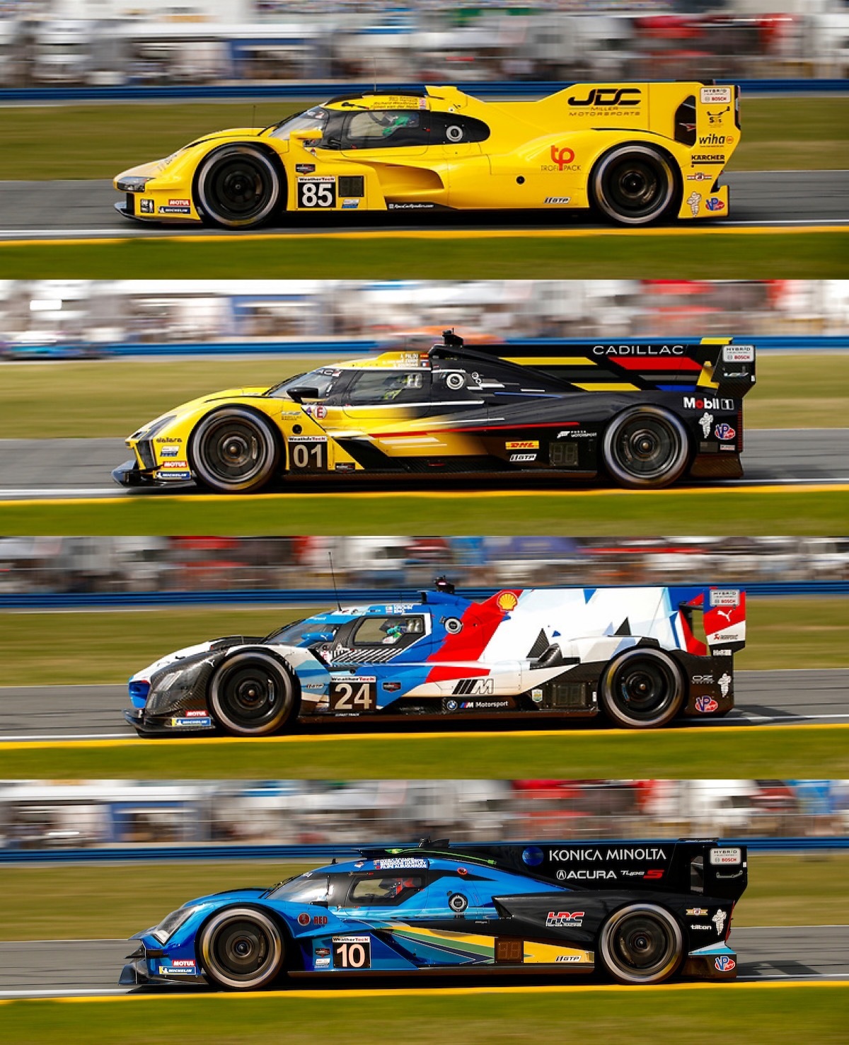 #IMSA# 戴通纳第二天咆哮测试结束，包括上下午两节和夜间测试🏎Phil H