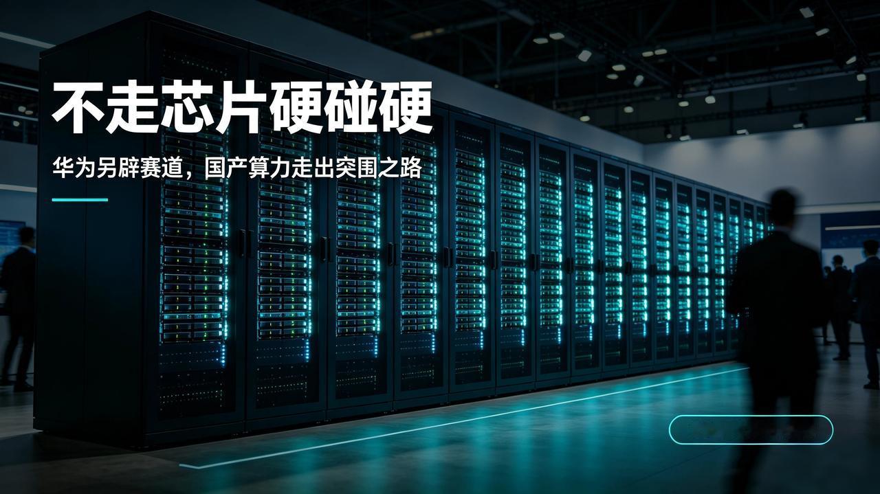 不走芯片硬碰硬，华为另辟赛道，国产算力走出突围之路

上海世界人工智能大会现场，