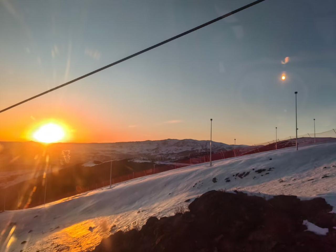 滑雪场太漂亮了！！！