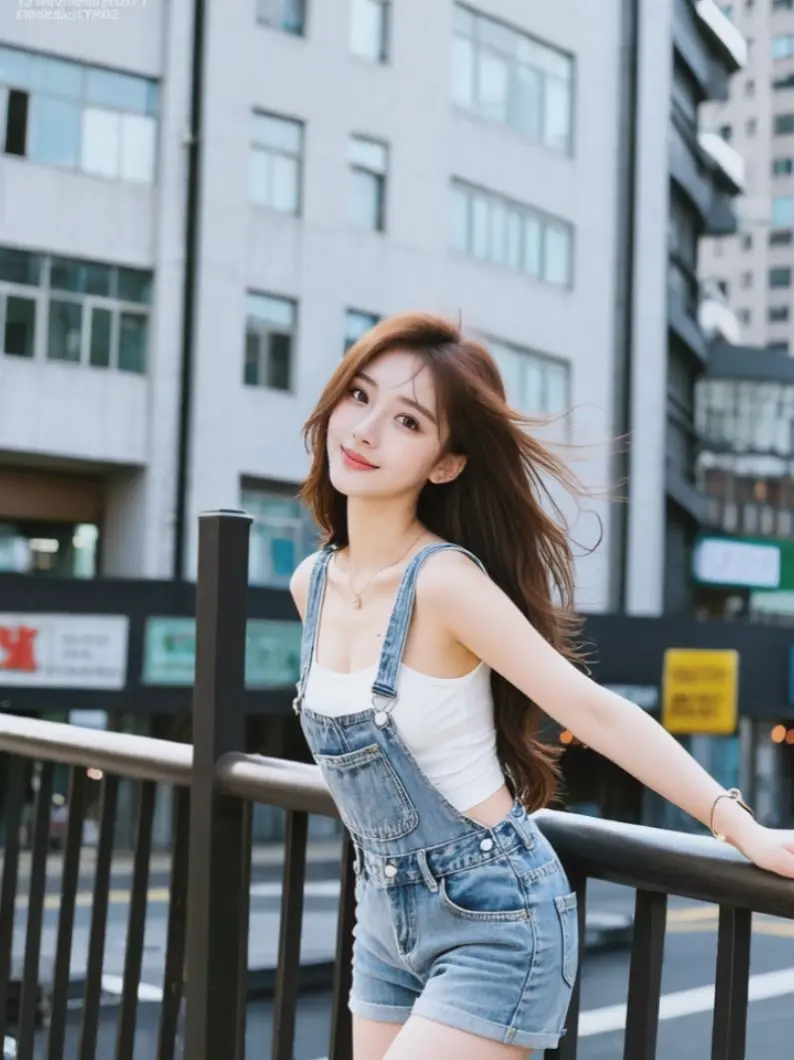AI外滩随性照 ai创作 原来ai写真可以这么美  谁拍谁好看 美出高级感