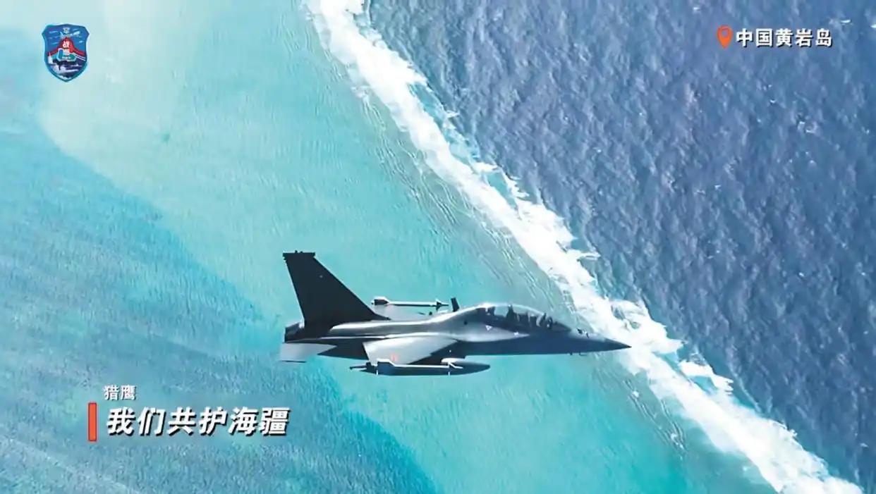 中方这次真的不一样了！教-10挂实弹升空，直接锁定菲律宾军机，对方很快撤离！
