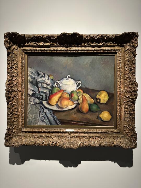 看到了一直想看的一张塞尚