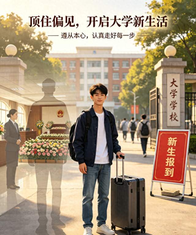 高考444分被殡葬专业录取的男孩已入学！