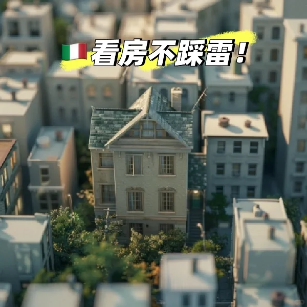 🇮🇹看🏠注意事项！