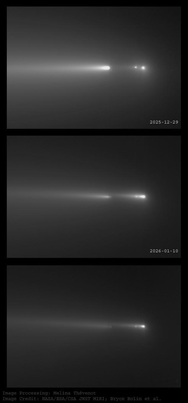 韦布望远镜生图流出～～这一次，韦布把目光从遥远的宇宙边缘收了回来，对准了太阳系内