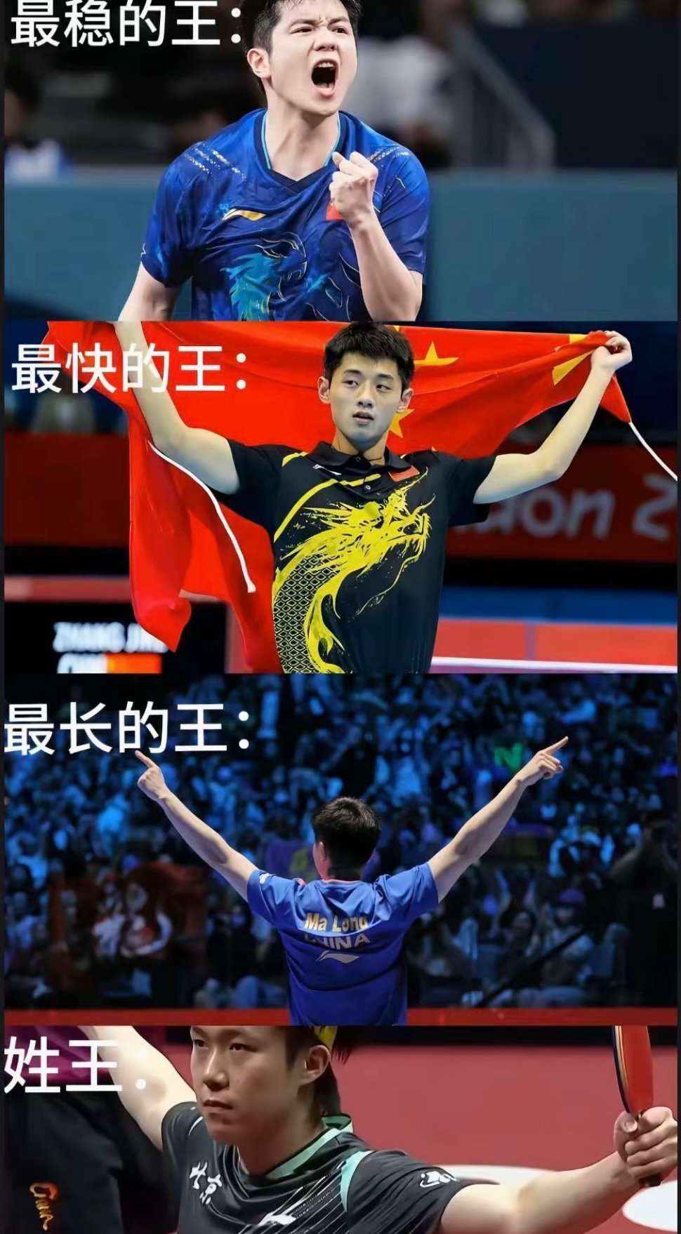 乒乓球的王 