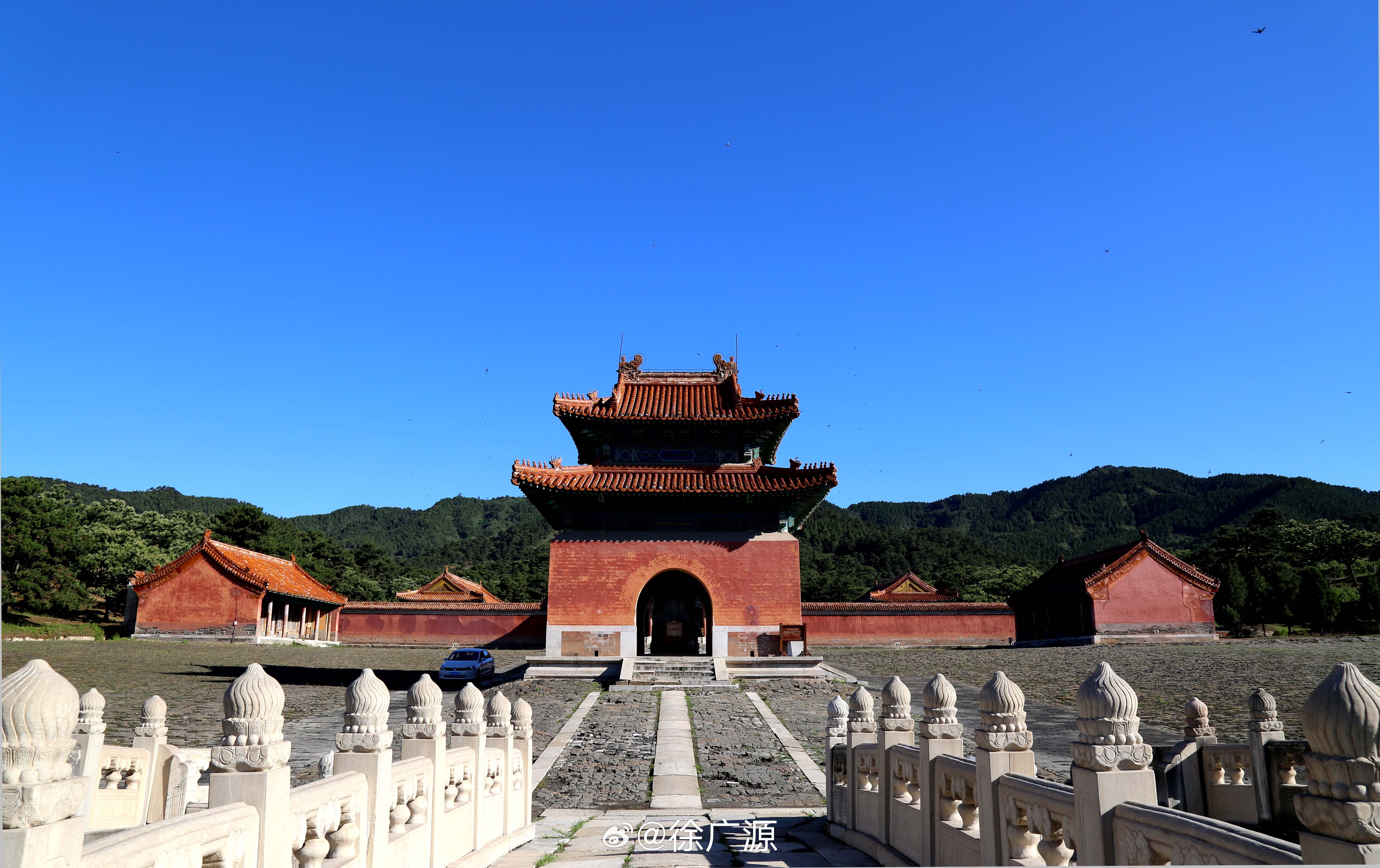 为什么孝陵神道碑上的文字是清朝皇帝陵神道碑上镌字最少的？   清朝九座皇帝陵的神