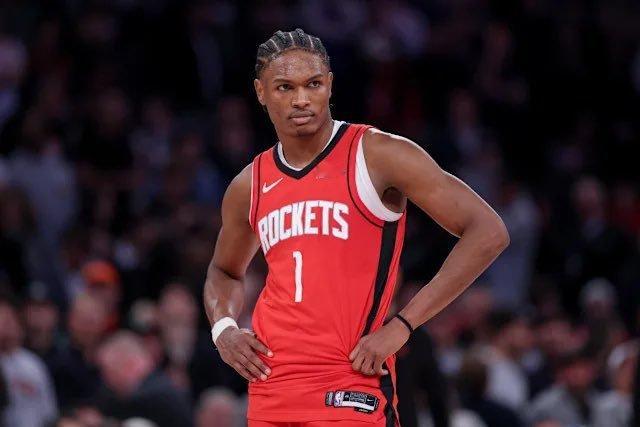 阿门·汤普森因左股四头肌肌腱炎缺席明天对阵国王队的比赛 国王vs火箭 休斯顿火箭