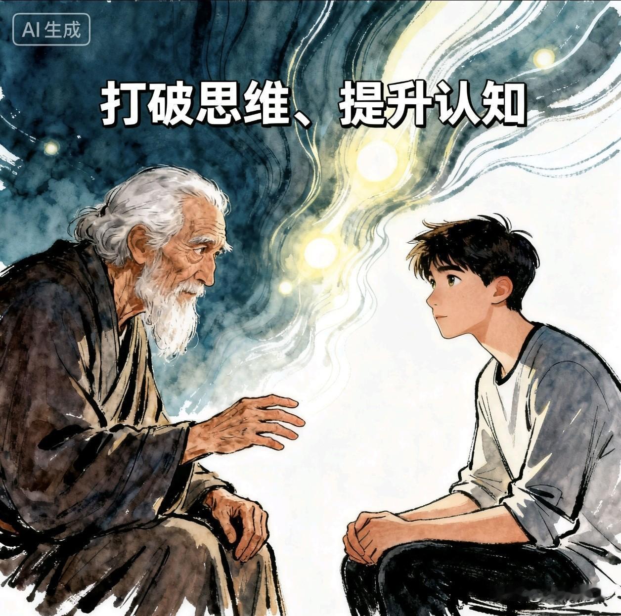 莫言说：
“人最大的运气不是捡到钱，而是某天你遇到了一个人，他打破了你原来的思维
