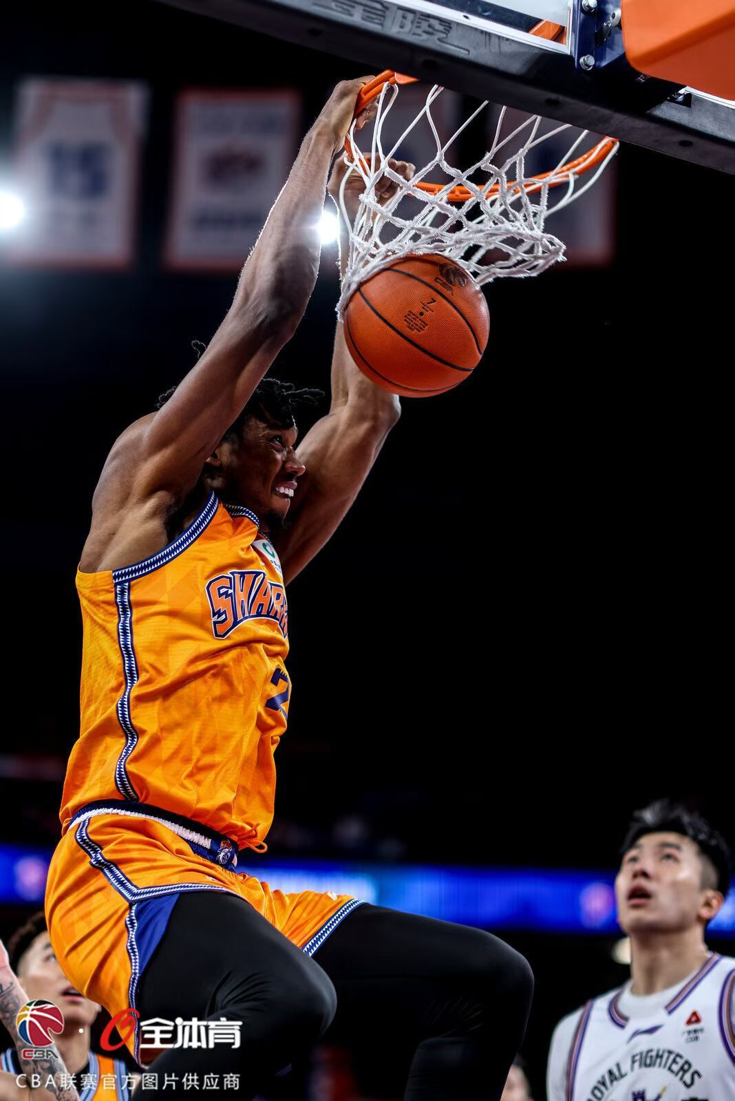 “那一天，我和阿德巴约合砍100分💯”上海久事大鲨鱼