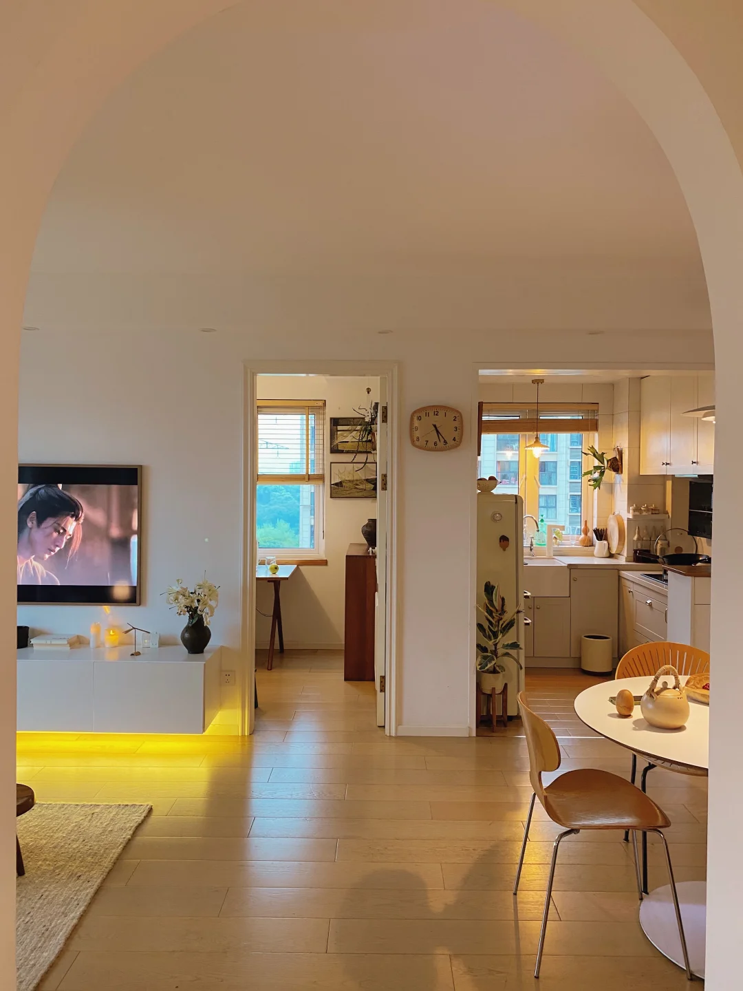 幸亏没有过度装修，入住5年还是很好看的家