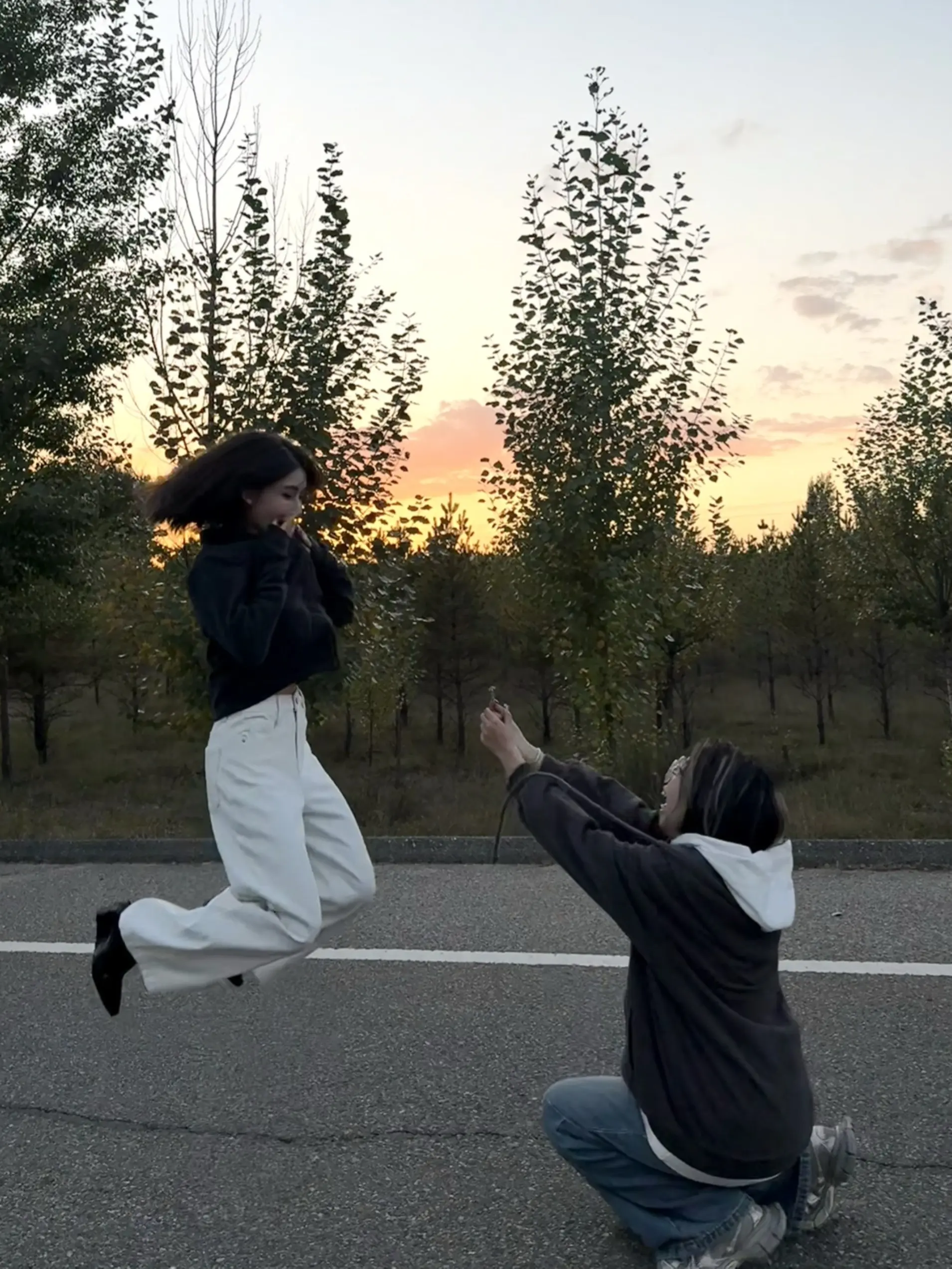 收下这支花然后我带你亡命天涯