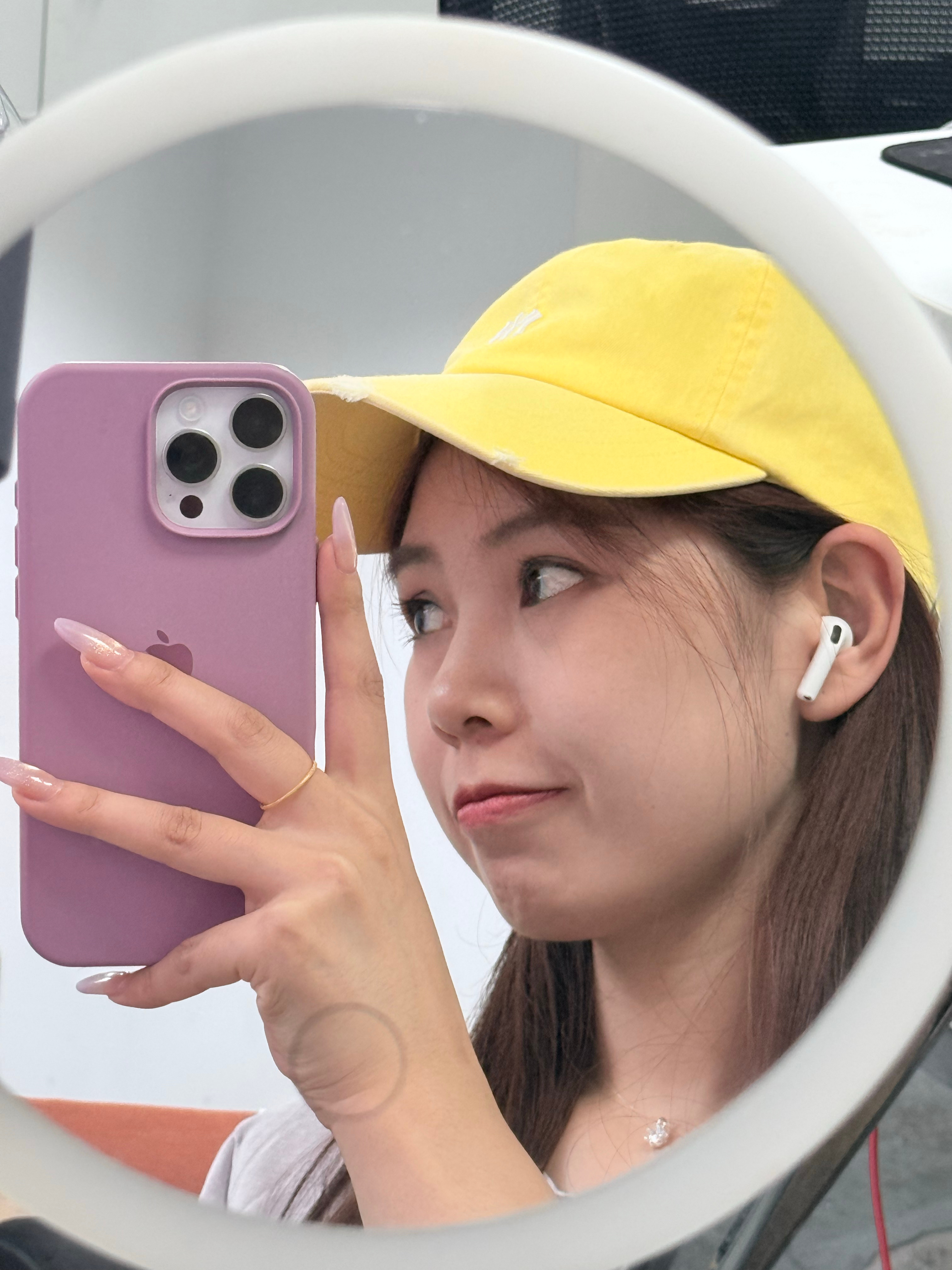 帽子应该买个紫色💜