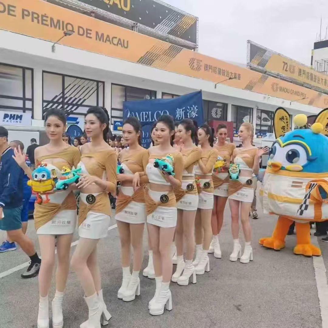 一年一度澳门🇲🇴国际赛车节，来看美女好身材好气质 优雅气质