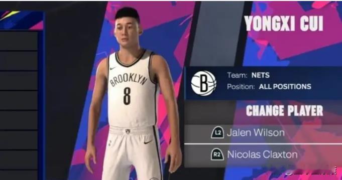 把崔永熙弄成苏伟，NBA2K公司到底在干什么？


这是我国球员崔永熙的2K画像