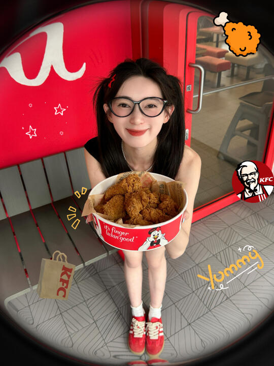 🍗◡̈ 被肯德基宠成小孩了！轻松实现炸鸡自由