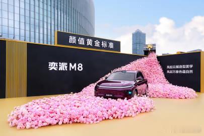 郁可唯为奕派M8车主交付东风奕派M8主打华派黄金标准大六座，遵循智能6、舒适6、