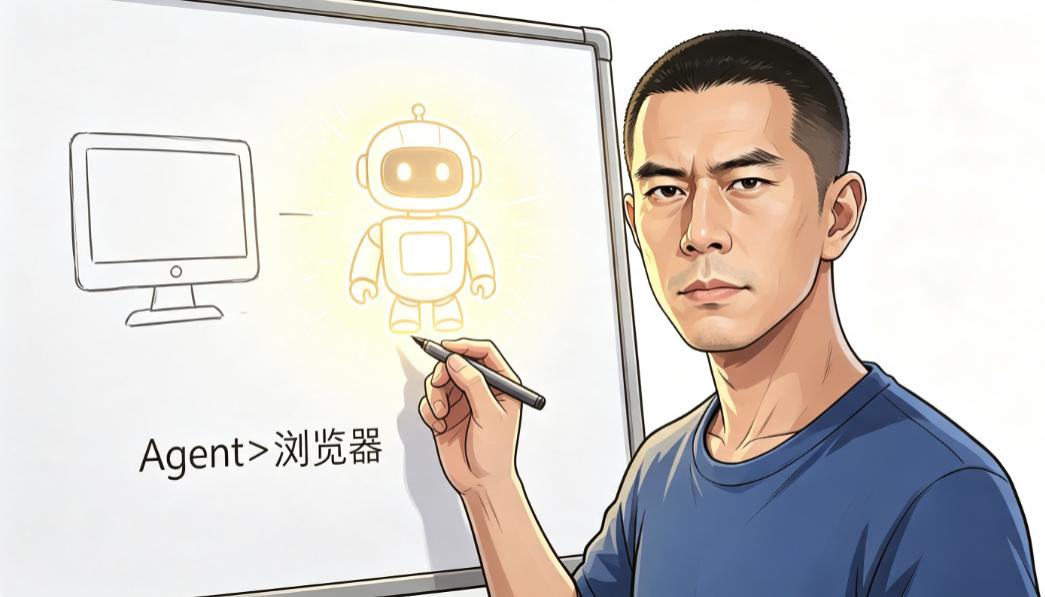 AI浏览器Atlas停服了，一句"没赢过Agent"看得我有点感慨。
做AI浏览