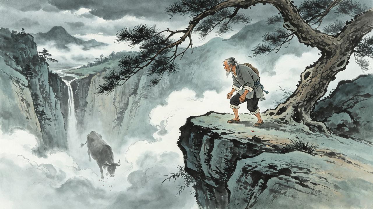 清朝乾隆年间，茶陵有位姓叶的老农，养了一头耕牛。这牛为叶家耕田拉磨，辛辛苦苦干了