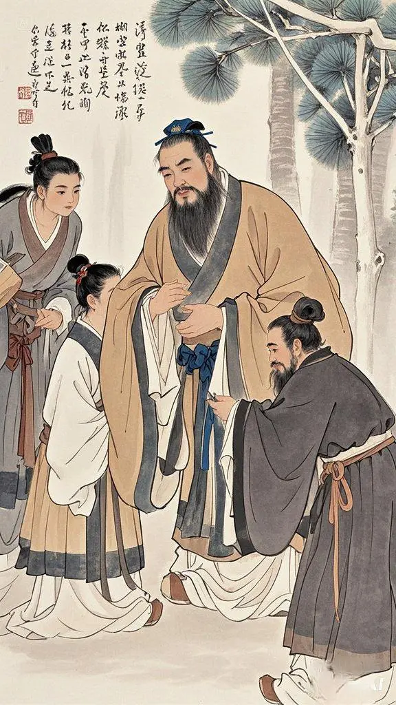 历史人物国画人物
