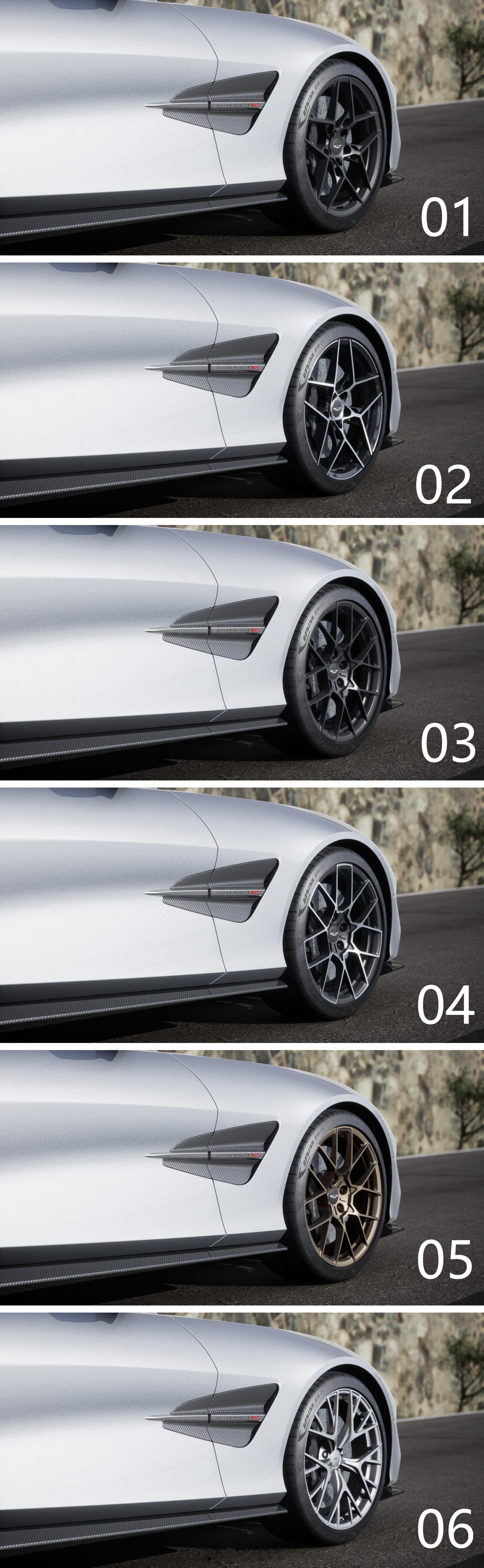 #阿斯顿马丁全新Vanquish# 阿斯顿马丁全新Vanquish，哪双鞋好看[