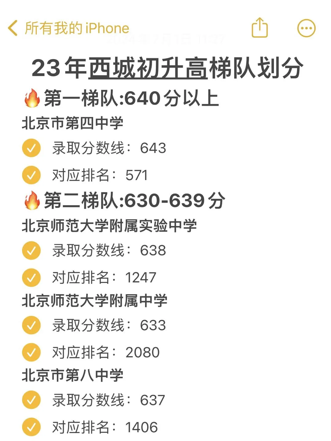 西城妈妈必看‼️24年中考可参考🔥