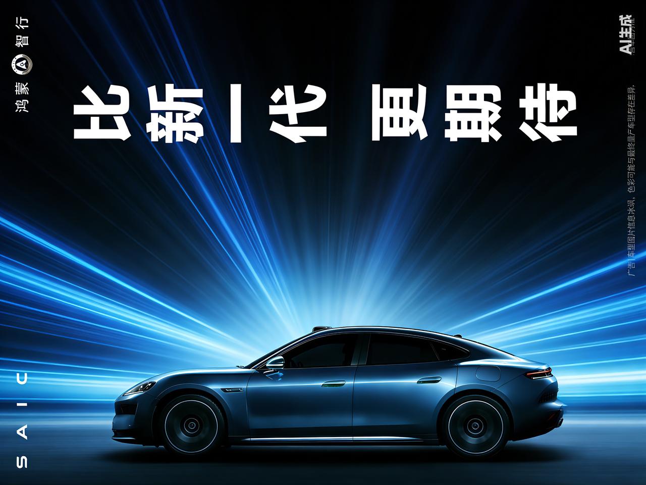 尚界Z7预告图，咱们趁热打铁哈！我用Ai又做了一版，这一次角度做得更加全面，有运