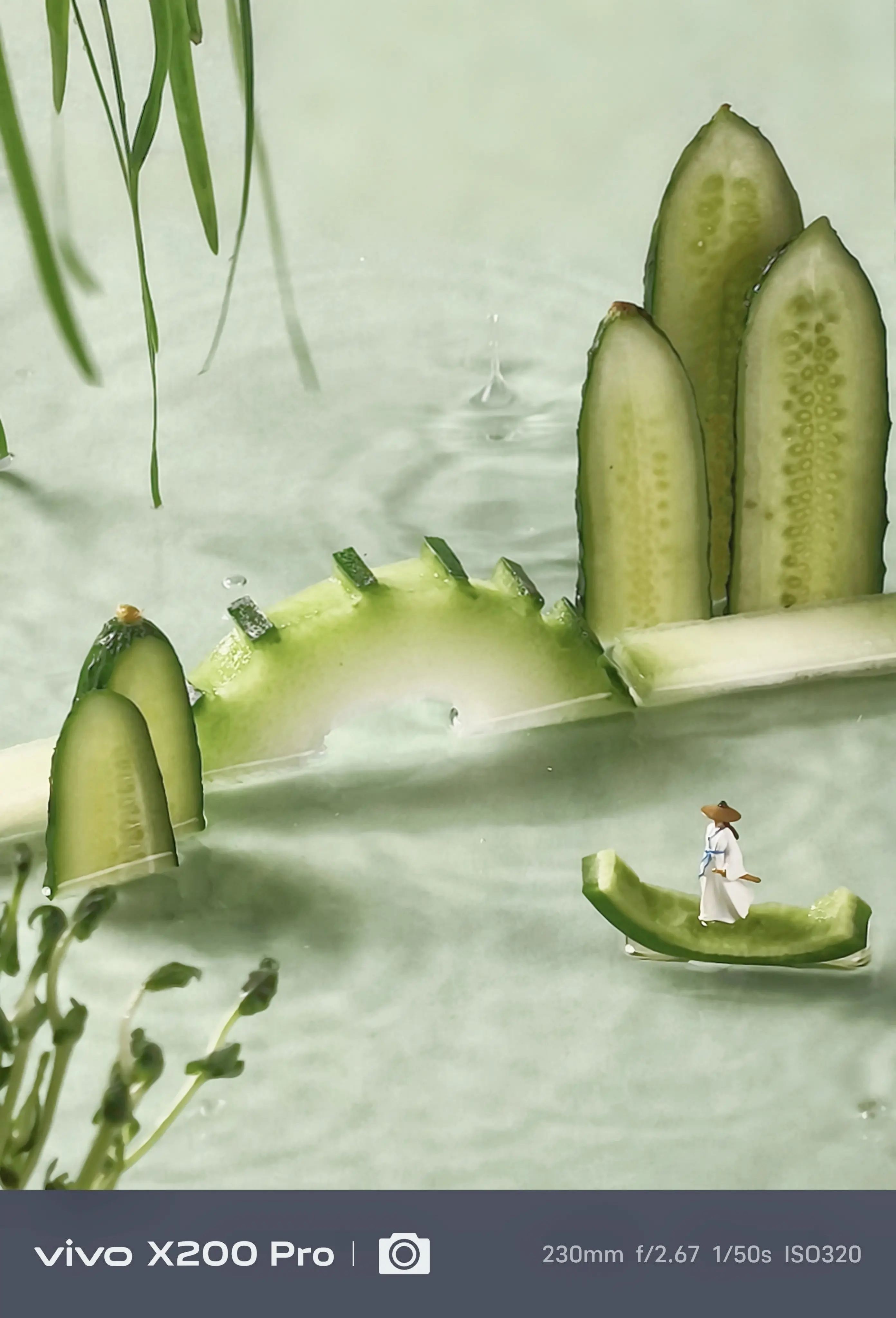 万物皆可小人国｜微缩摄影《春夏秋冬》。厨房里的瓜果蔬菜，也能拍出东方四...