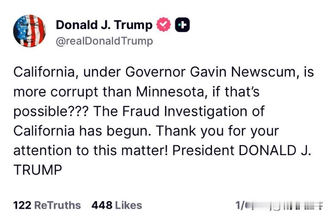 特朗普宣布对加州出手一定要严查


   美国总统特朗普今天宣布对加州的欺诈要着