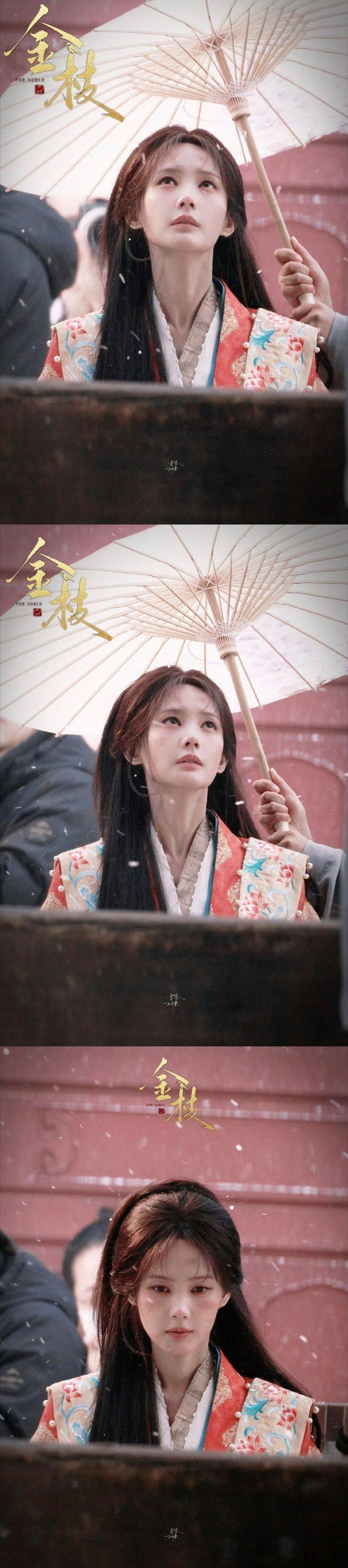 李一桐《金枝》最新路透《金枝》是由优酷出品的古装重生复仇剧，李一桐饰演的太尉之女