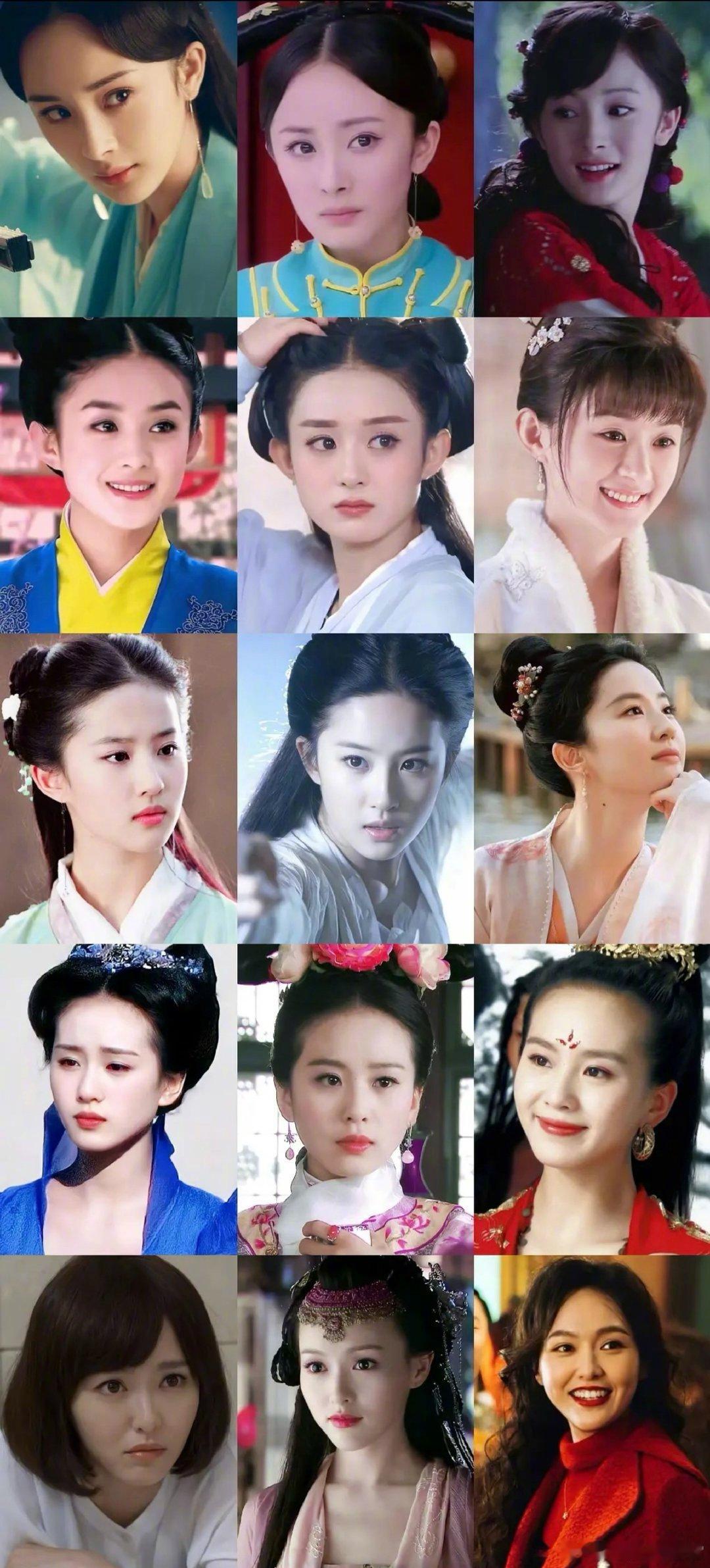 85花的人生角色，你认识几个？杨幂、赵丽颖、刘亦菲、刘诗诗、唐嫣 