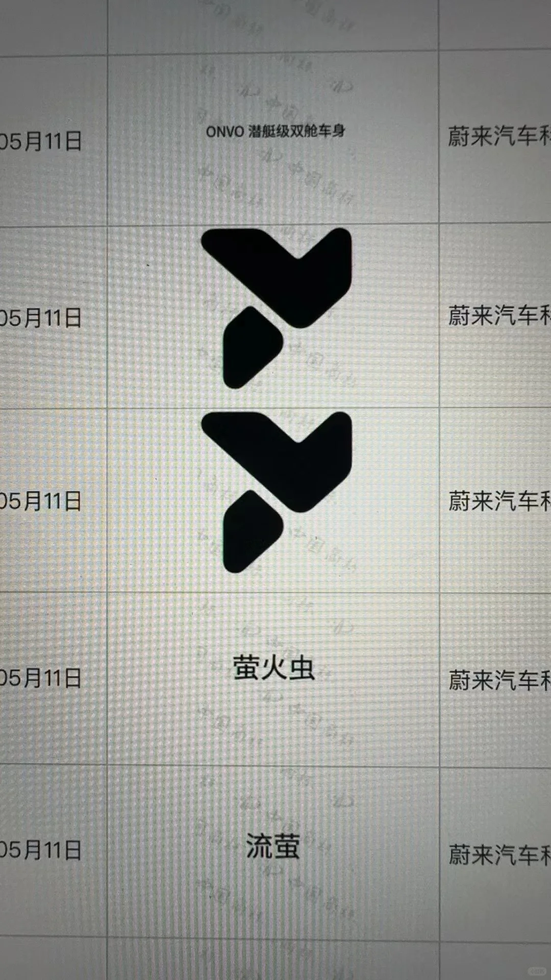 疑似萤火虫纯电汽车logo