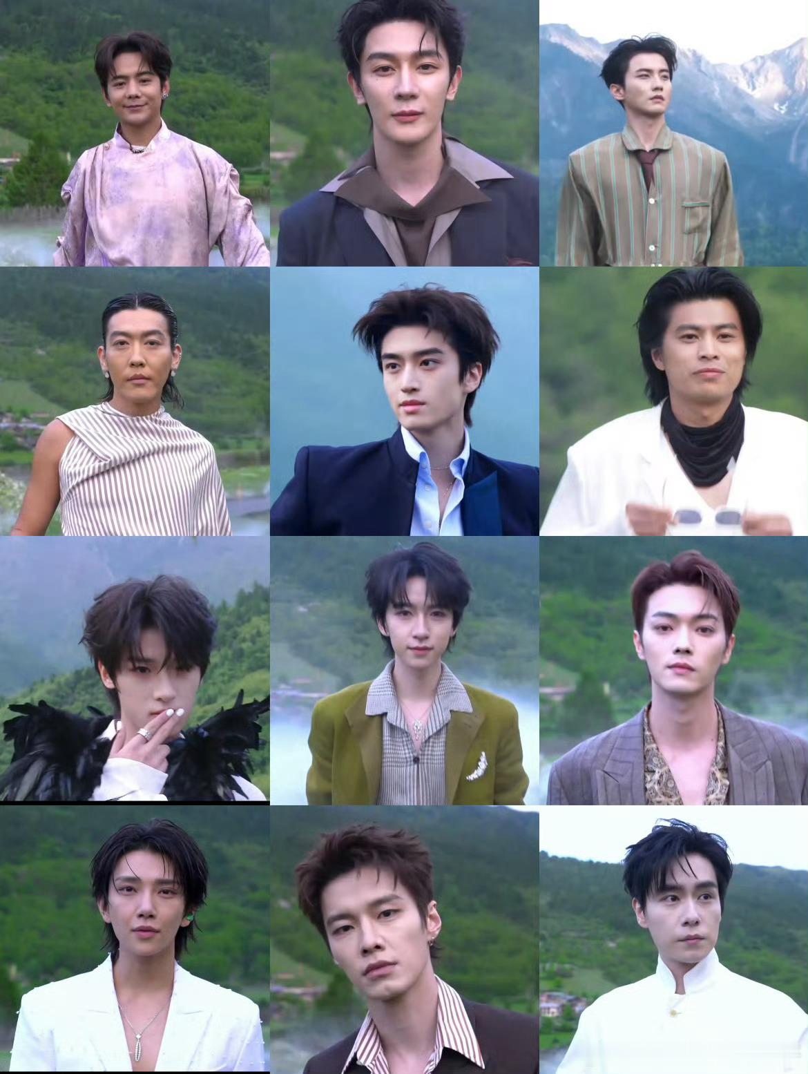 今日VOGUE VACATION 红毯男明星生图，十二选一，谁赢了vogue审美