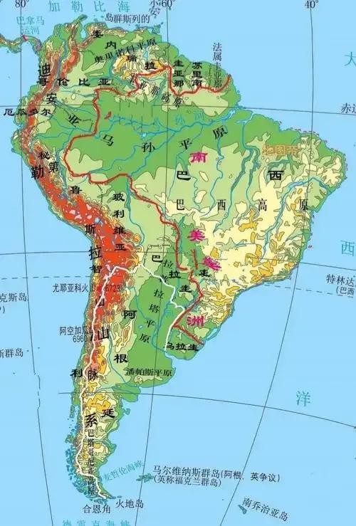 巴西vs阿根廷，谁的自然条件更好？
巴西是南美最大国家，面积851万平方公里。国