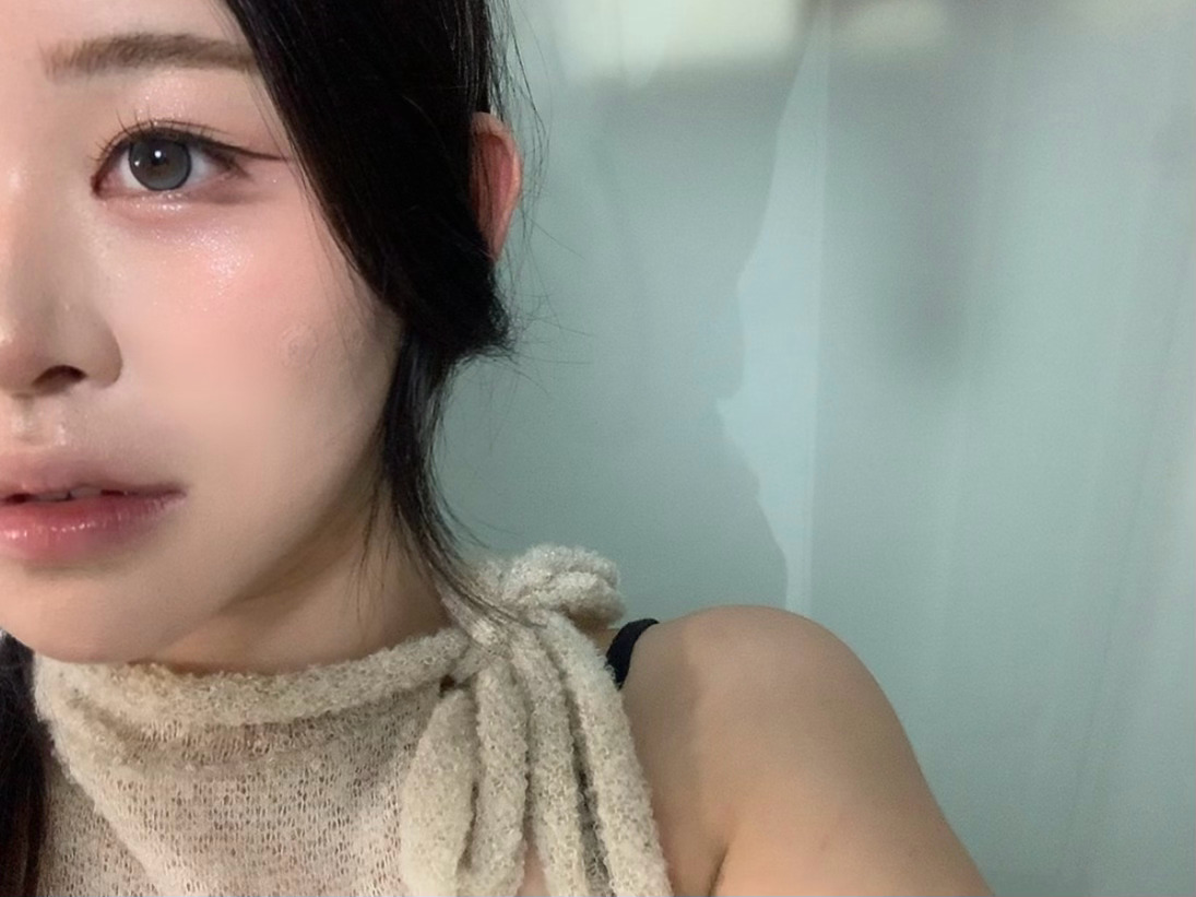 今天拍了平时自拍画的快速出门妆[yeah] ​​​